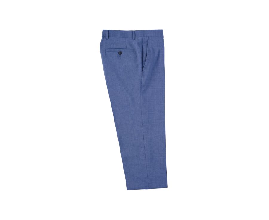 Pantalon de costume Bleu Clair Chiné II - LAZARE