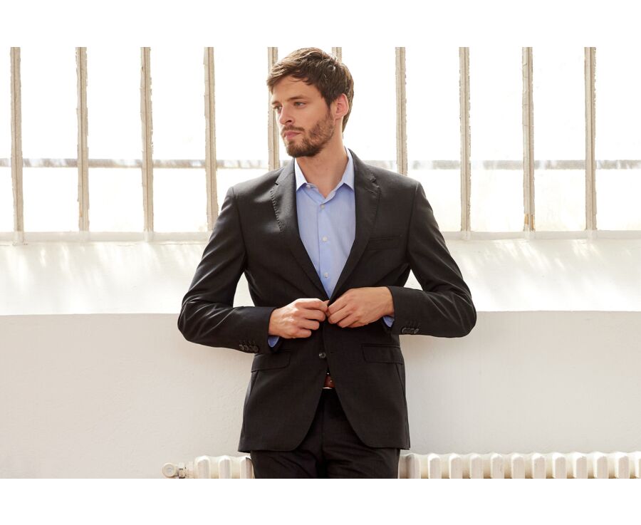 Veste de costume Lazare Gris Anthracite - LAZARE
