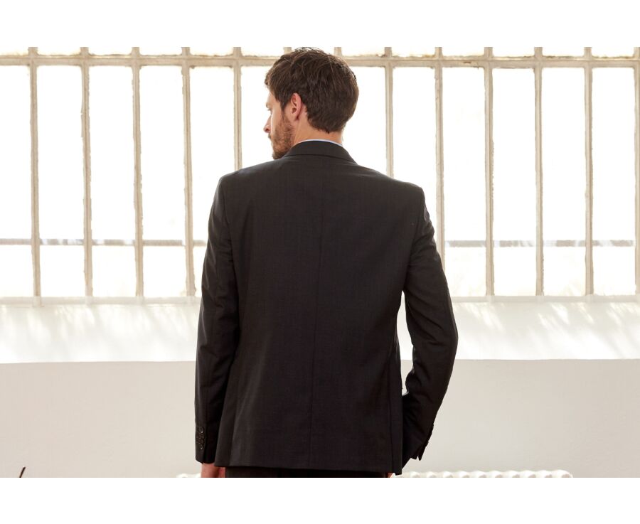 Veste de costume Lazare Gris Anthracite - LAZARE