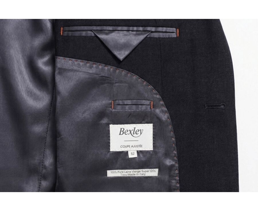 Veste de costume Lazare Gris Anthracite - LAZARE