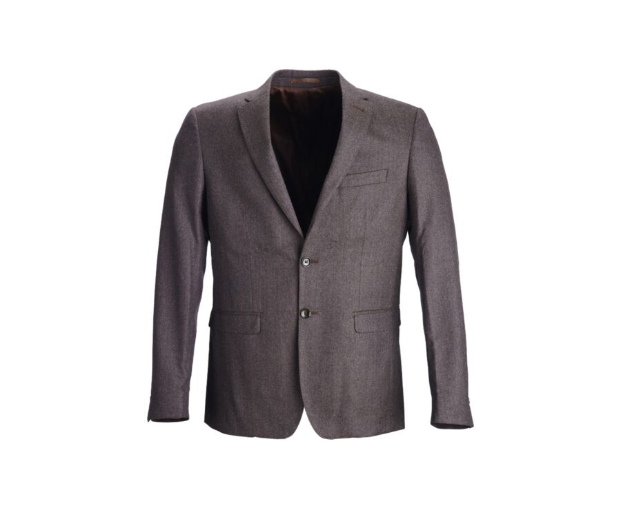 Veste de costume homme Chocolat Chiné - LAZARE