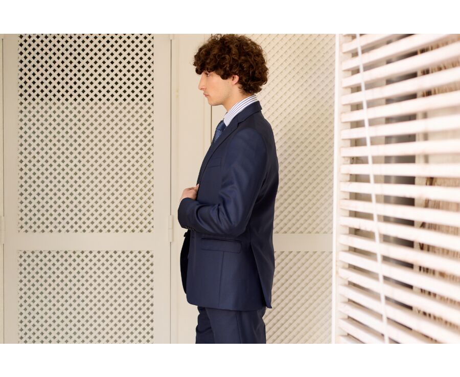 Veste de costume homme Bleu Pétrole - LAZARE