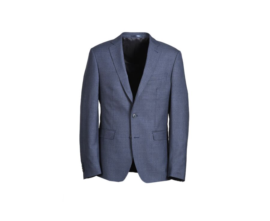 Veste de costume homme Bleu Foncé Chiné - LAZARE