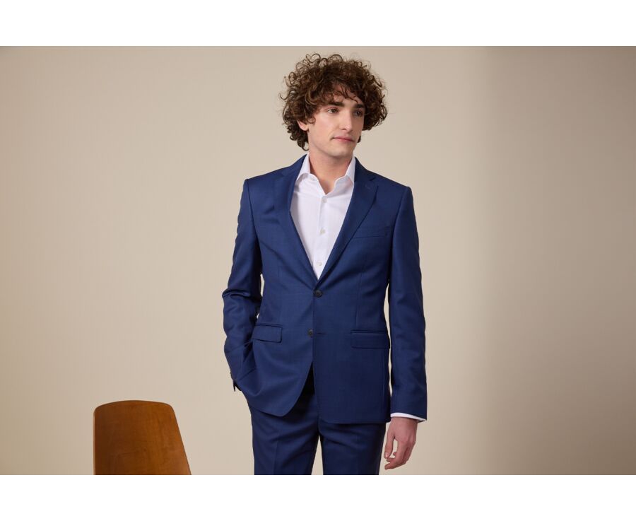 Veste de costume homme Bleu Franc - LAZARE