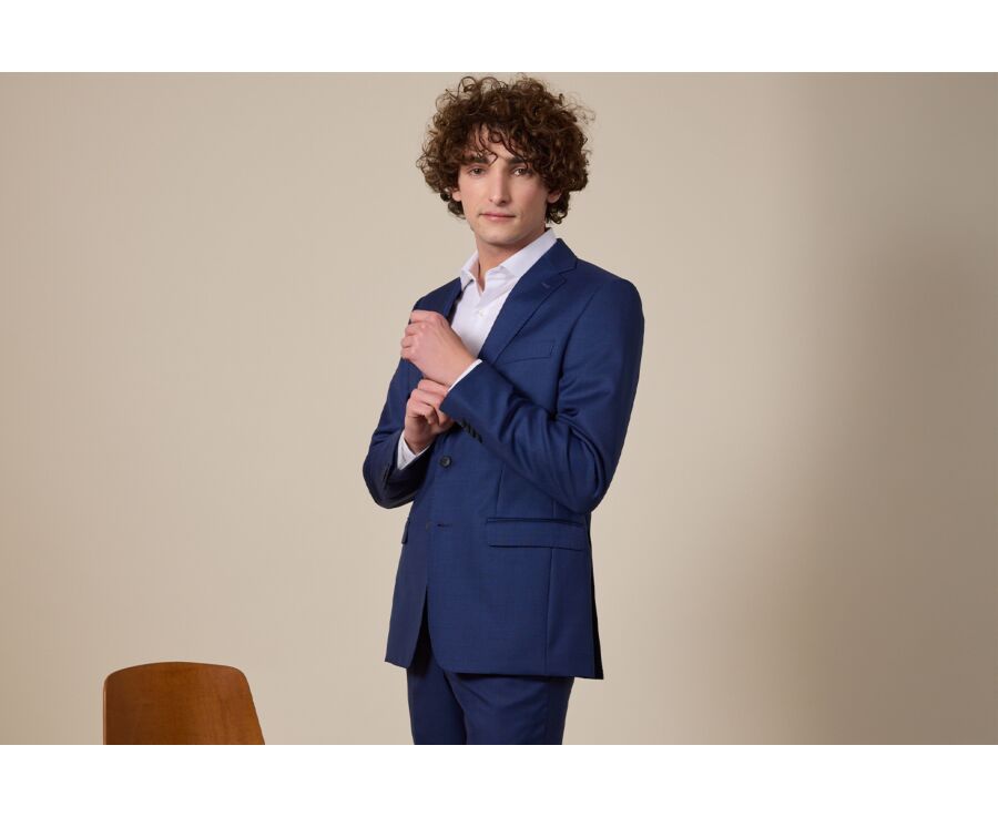 Veste de costume homme Bleu Franc - LAZARE