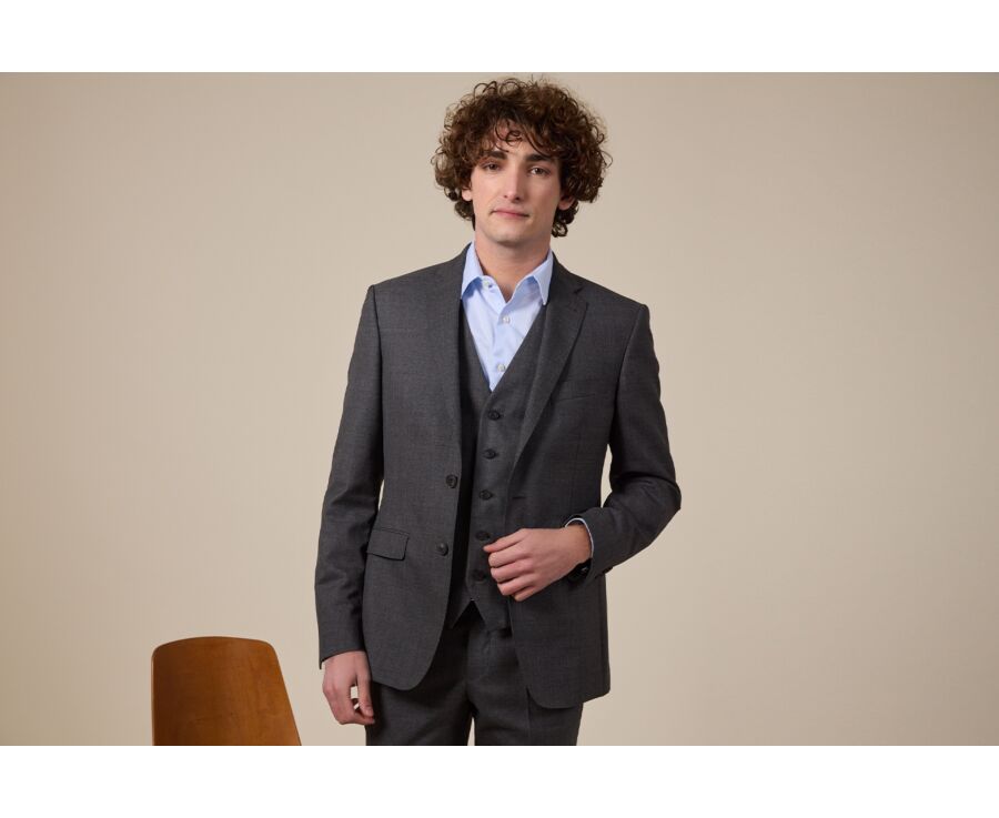 Veste de costume homme Gris Moyen - LAZARE