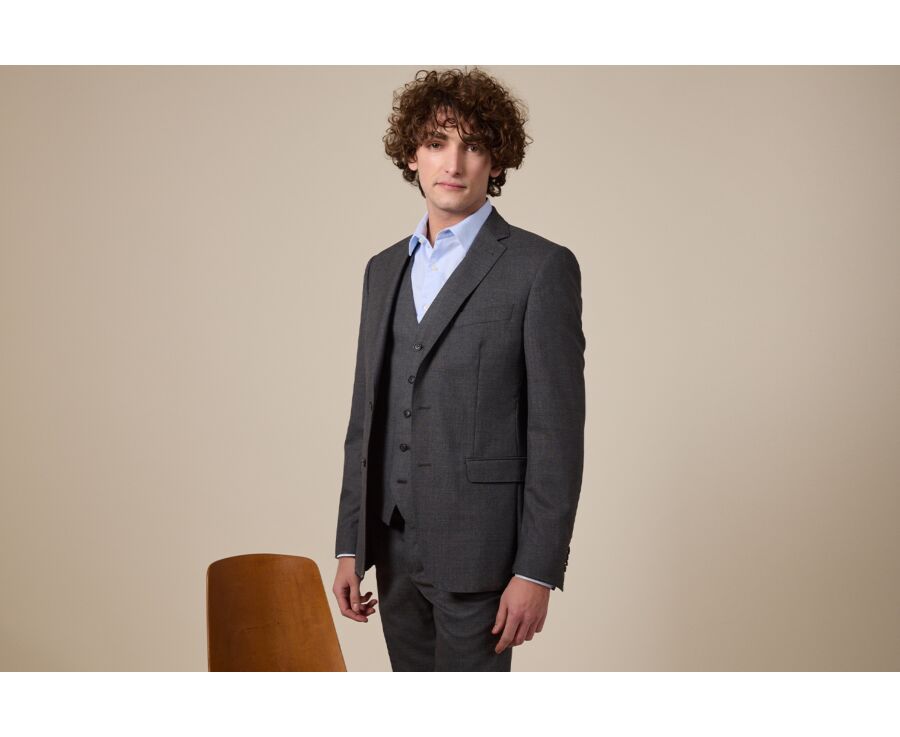Veste de costume homme Gris Moyen - LAZARE