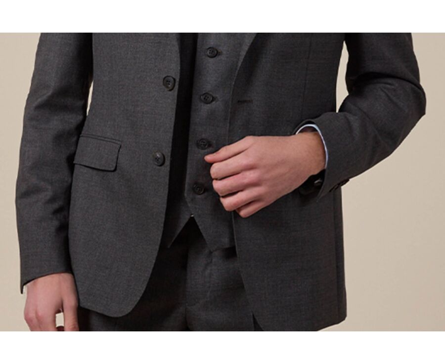 Veste de costume homme Gris Moyen - LAZARE