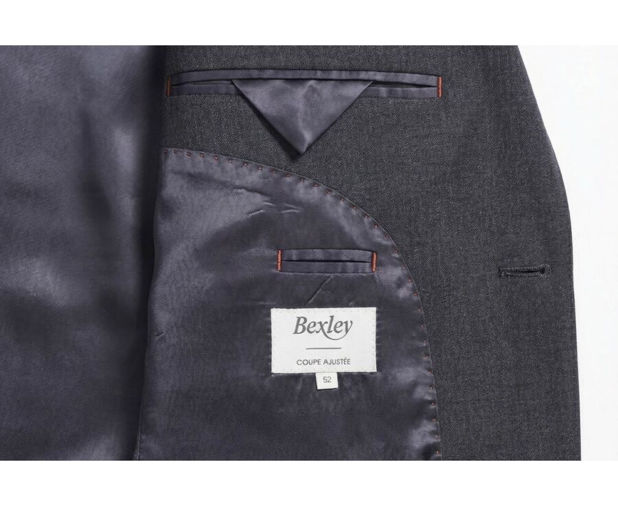 Veste de costume homme Gris Moyen - LAZARE