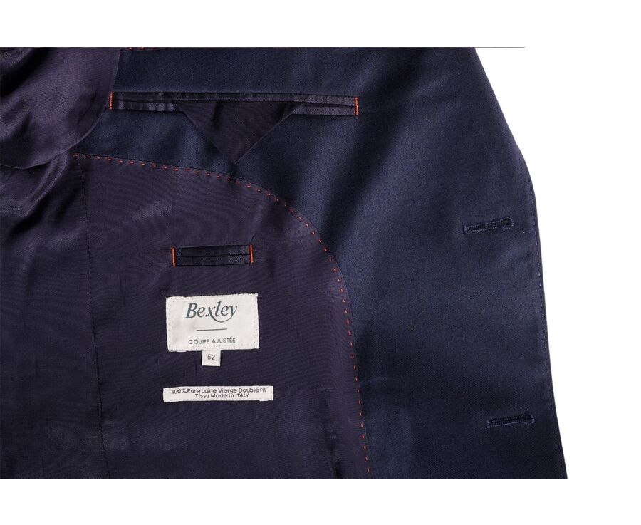 Veste de costume homme Bleu Marine - LAZARE