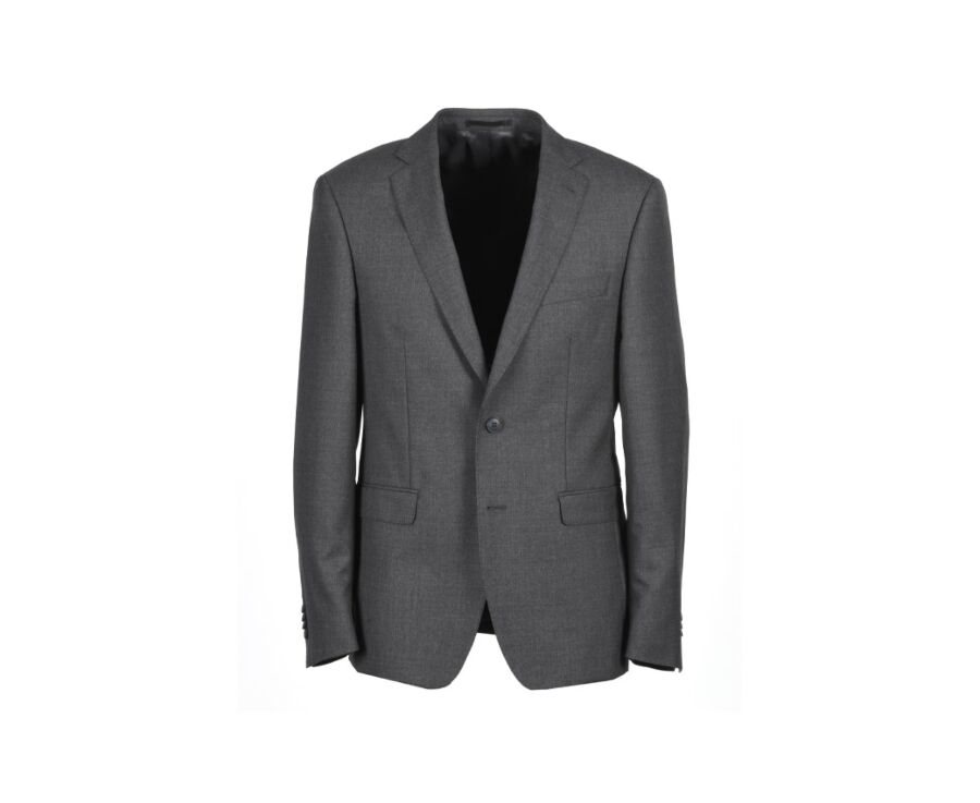 Veste de costume homme Gris Foncé Chiné - LAZARE