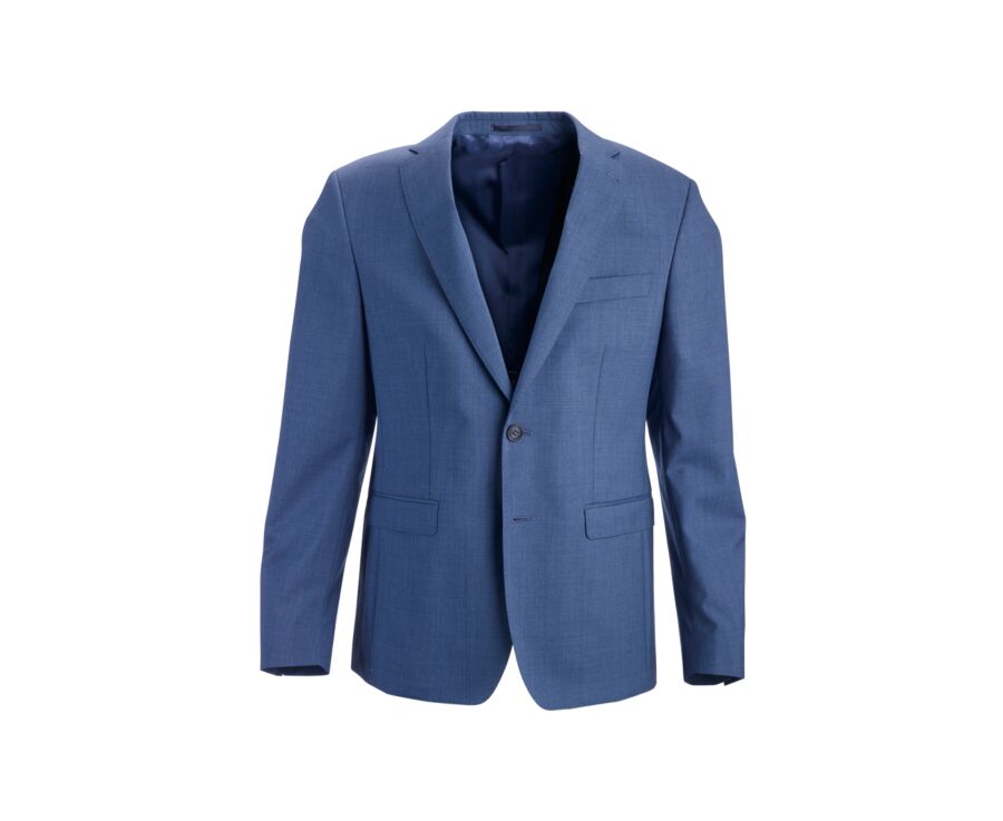 Veste de costume homme Bleu clair Chiné - LAZARE