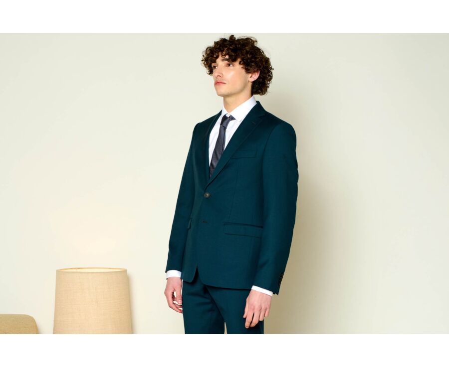 Veste de costume homme Vert Bouteille - LAZARE