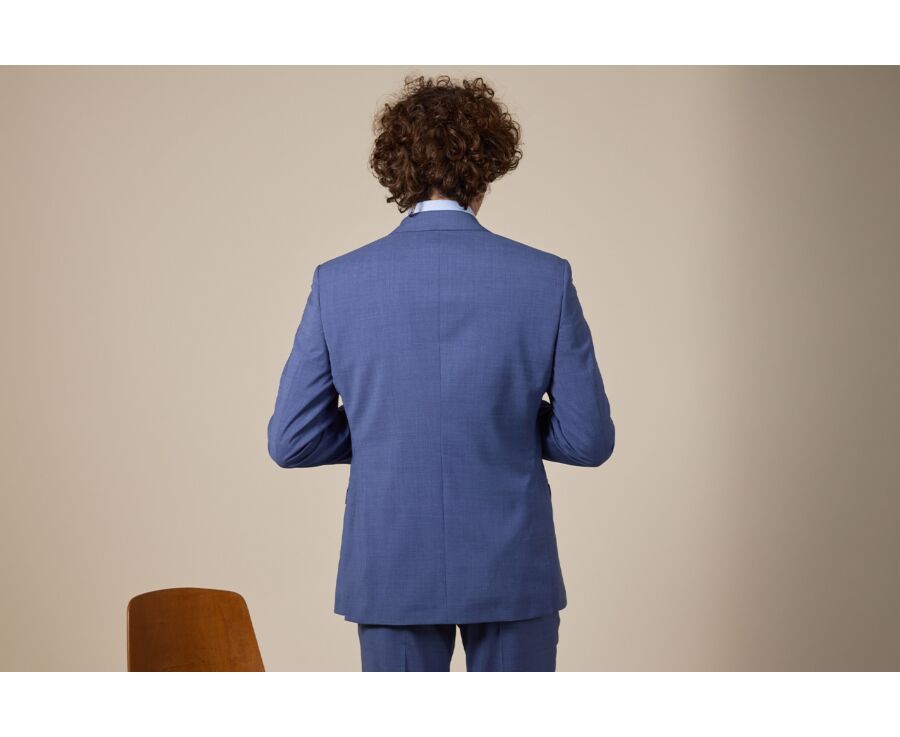 Veste de costume Bleu Clair Chiné II - LAZARE