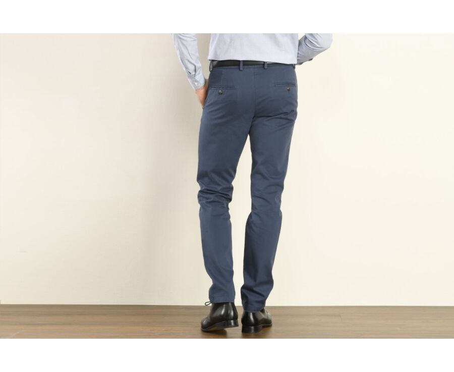 Pantalon chino homme Bleu - NIGEL II