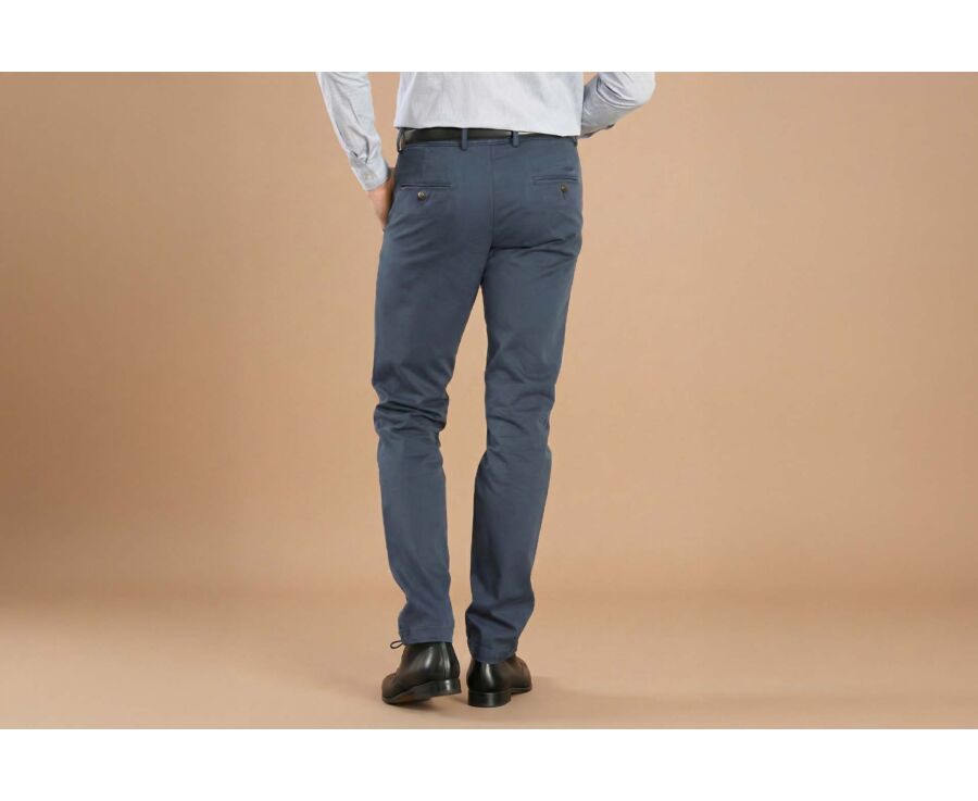 Pantalon chino homme Bleu - NIGEL II