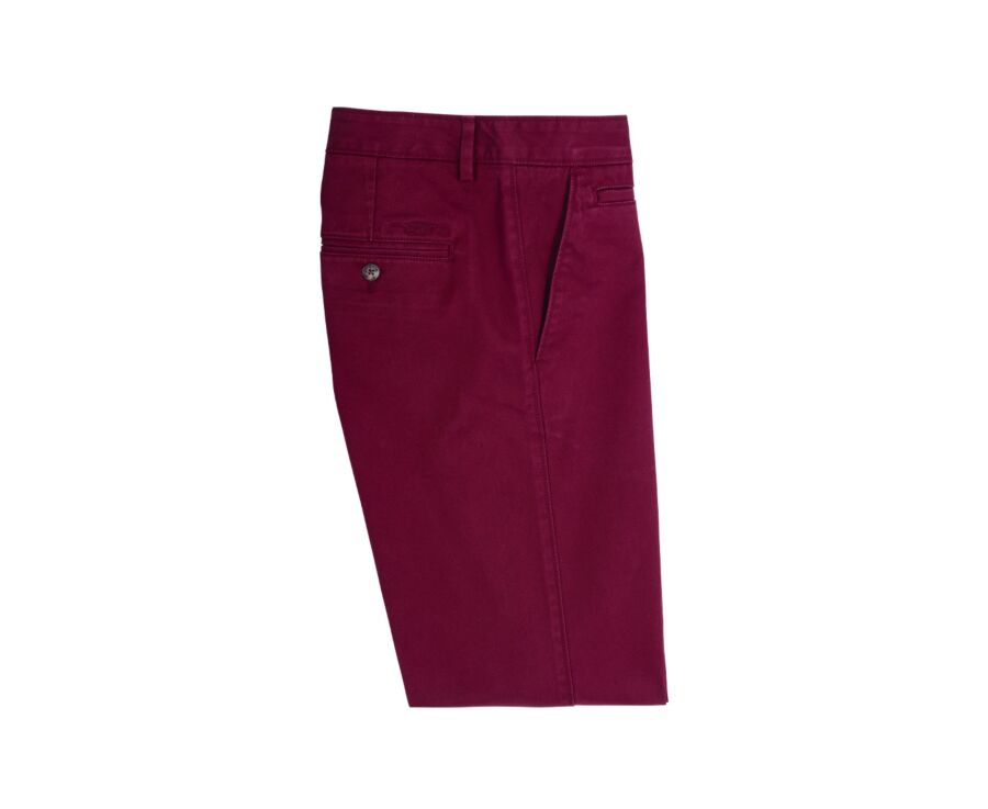 Pantalon chino homme - Bordeaux - NIGEL II