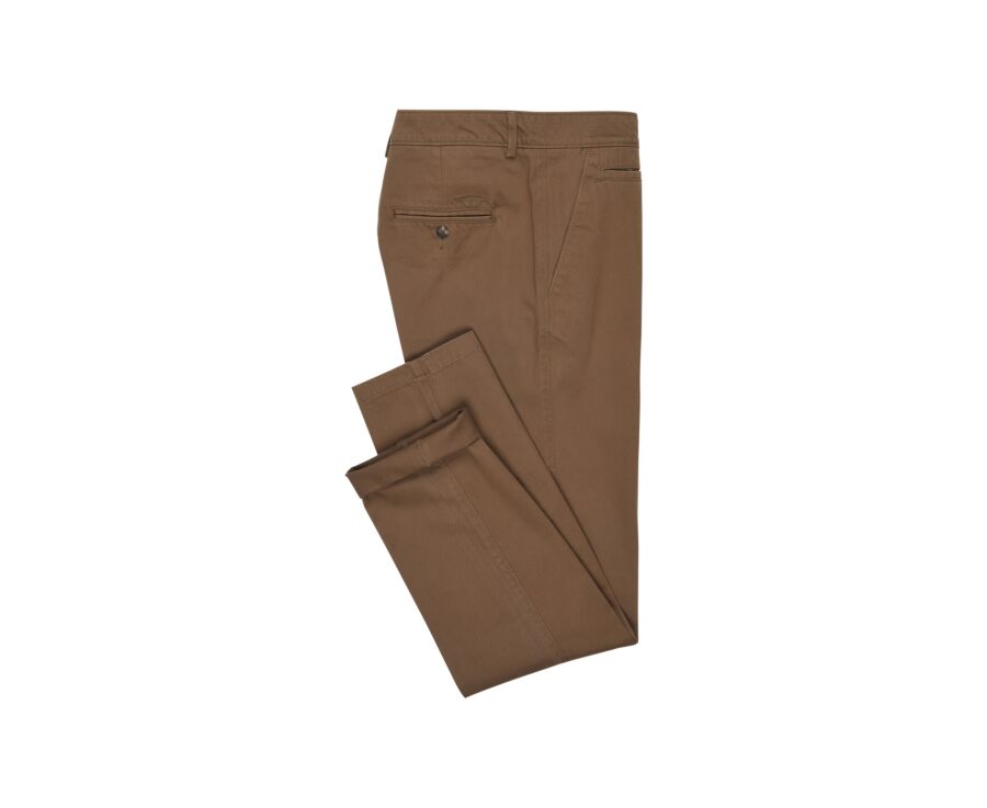 Pantalon chino homme Chocolat - NIGEL II