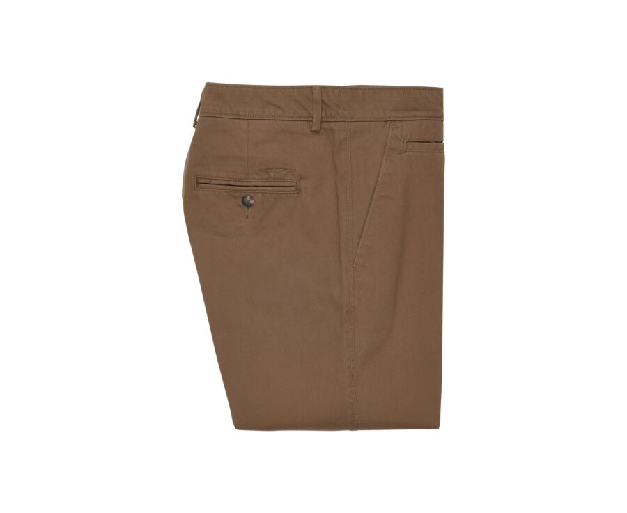 Pantalon chino homme Chocolat - NIGEL II