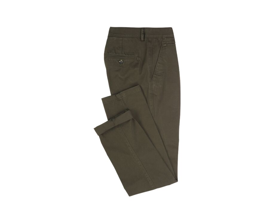 Pantalon chino homme Kaki - NIGEL II