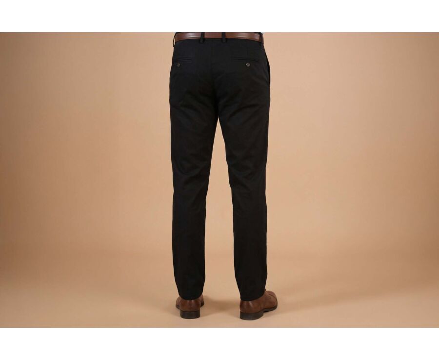 Pantalon chino homme Noir - NIGEL II