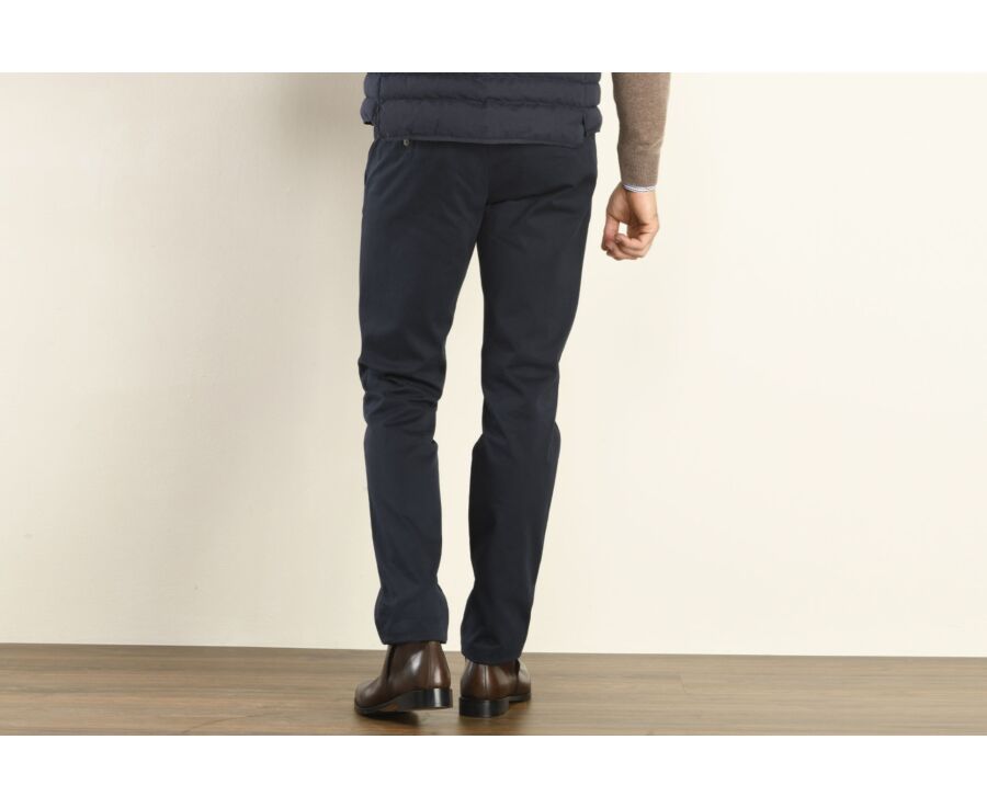 Pantalon chino homme Navy Foncé - NIGEL II