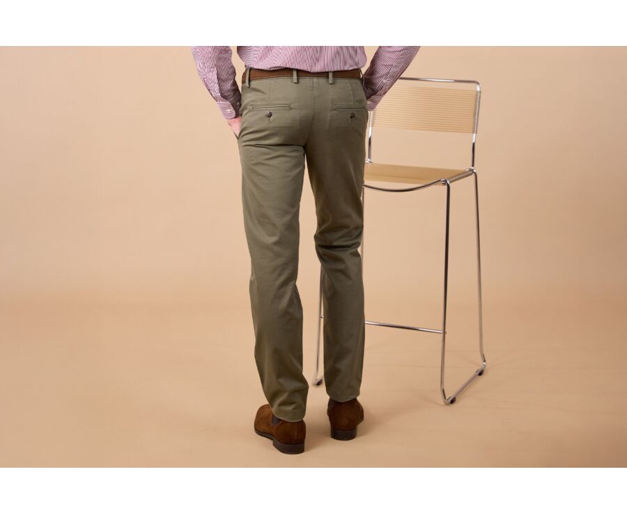 Pantalon chino homme - Kaki clair - NIGEL II