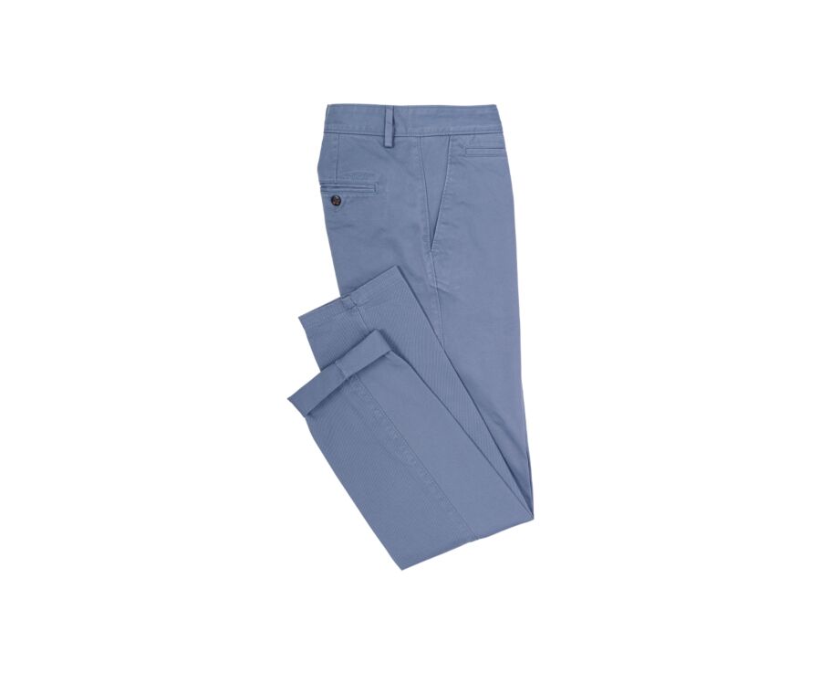 Pantalon chino homme Bleu Gris - NIGEL II
