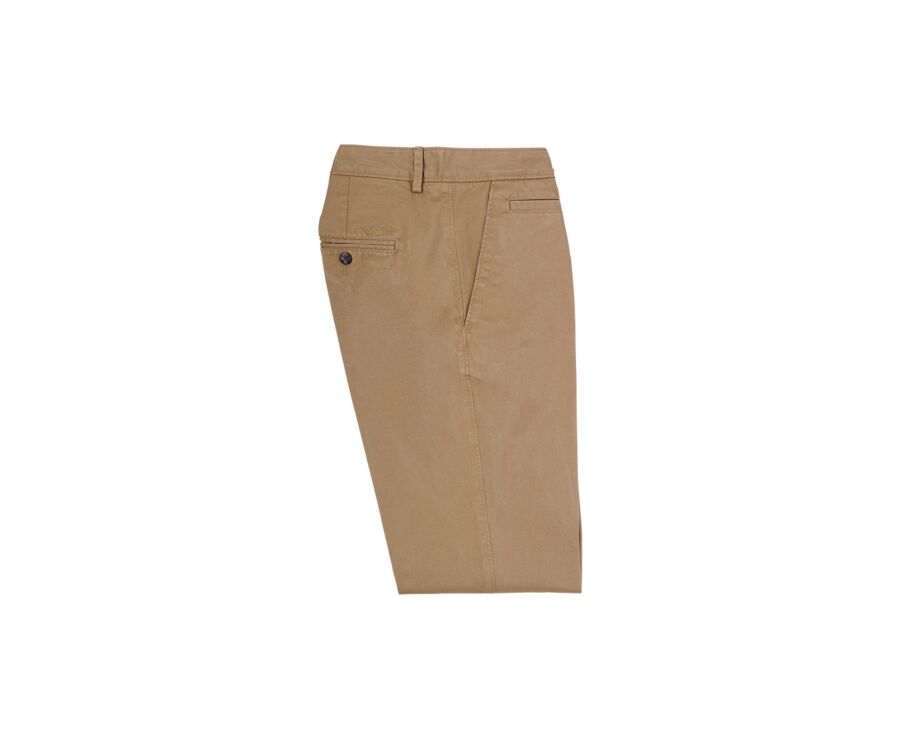 Pantalon chino homme Camel Foncé - NIGEL II