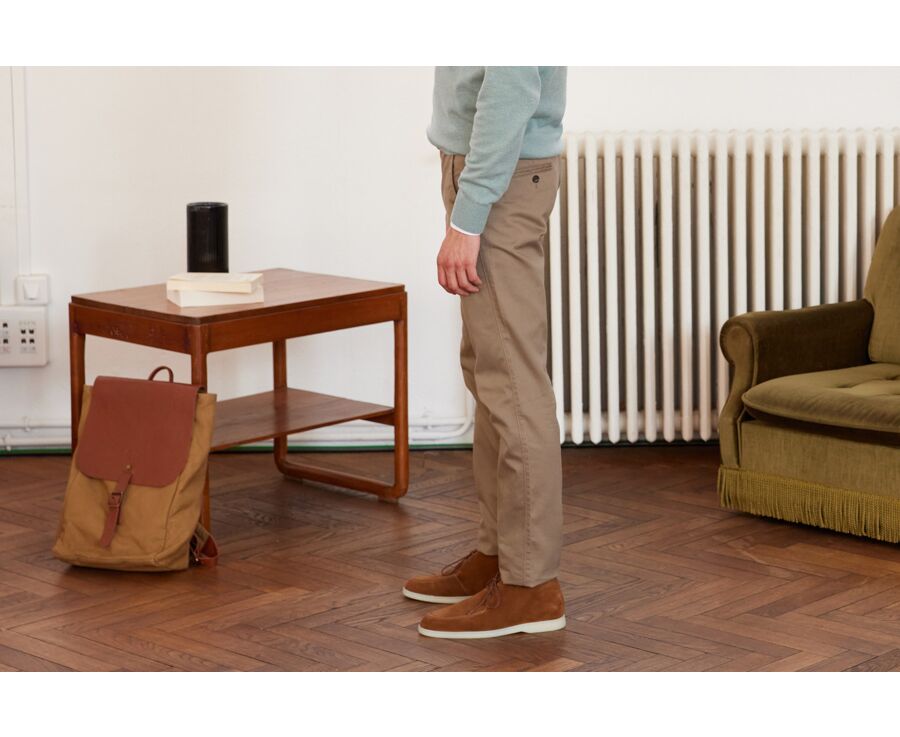Pantalon chino homme Taupe Clair - NIGEL II
