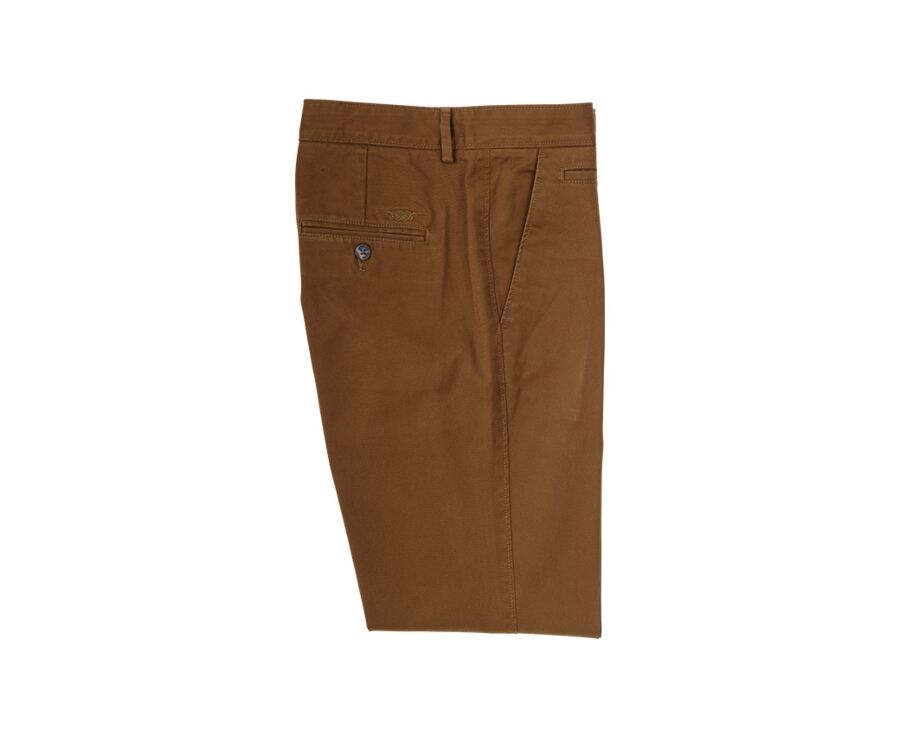 Pantalon chino homme Caramel Foncé - NIGEL II