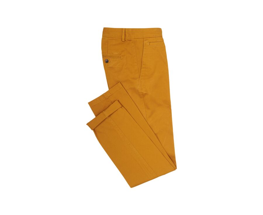 Pantalon chino homme Ocre Foncé - NIGEL II