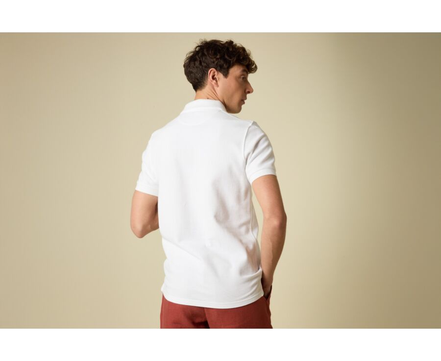 Polo Blanc homme - ANDY II