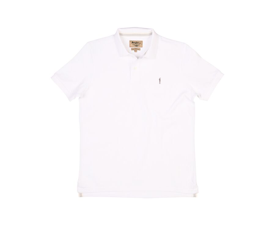 Polo Blanc homme - ANDY II