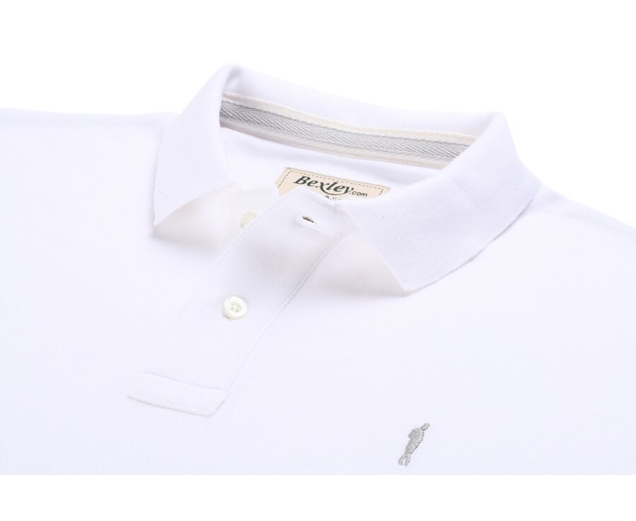 Polo Blanc homme - ANDY II