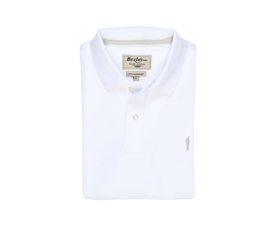 Polo Blanc homme - ANDY II