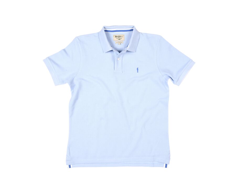 Polo Bleu Ciel homme - ANDY II