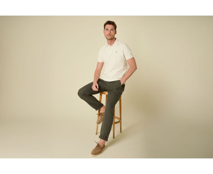 Polo homme - Ecru - ANDY II