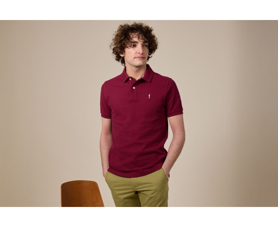 Polo homme Lie De Vin - ANDY II