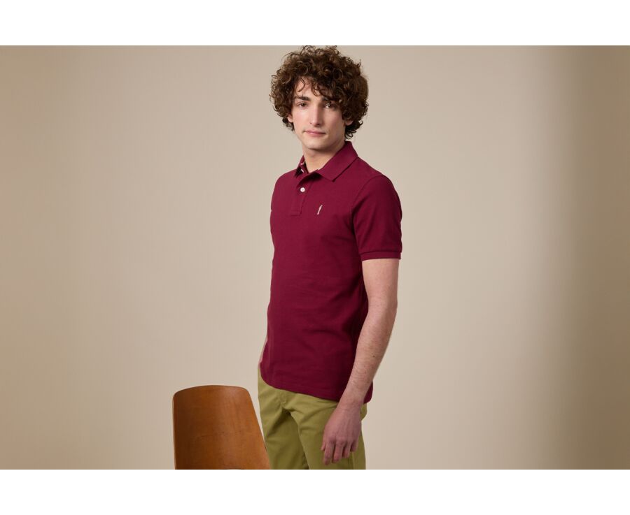 Polo homme Lie De Vin - ANDY II
