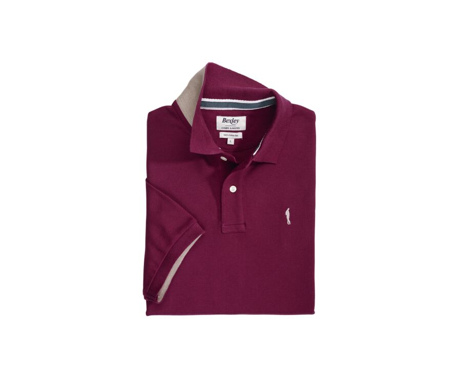 Polo homme Lie De Vin - ANDY II