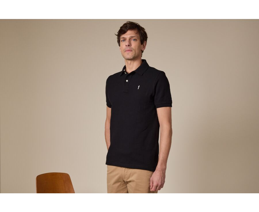 Polo homme Noir - ANDY II