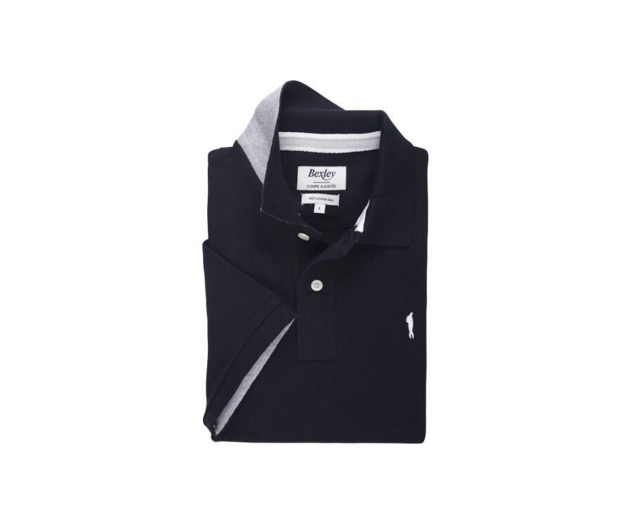 Polo homme Noir - ANDY II