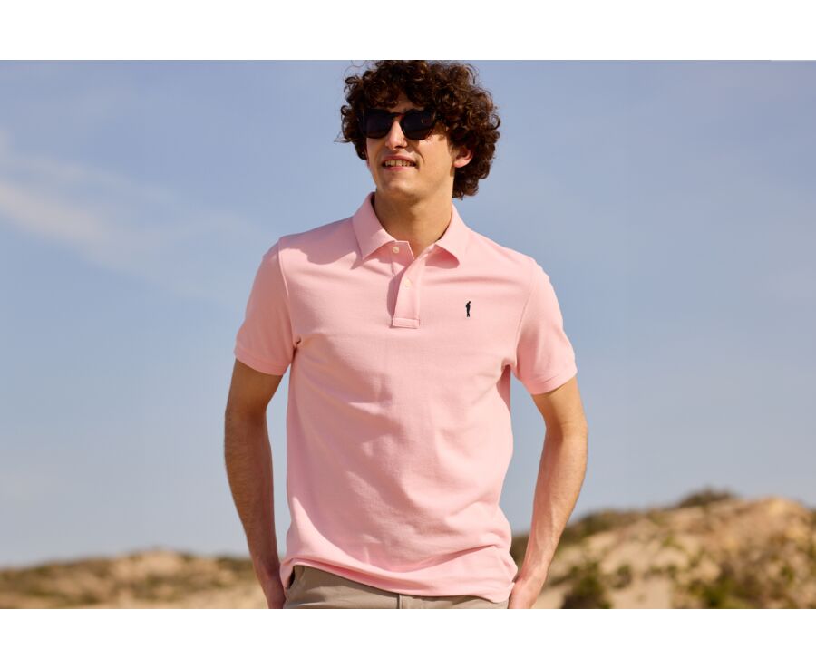 Polo homme Rose - ANDY II