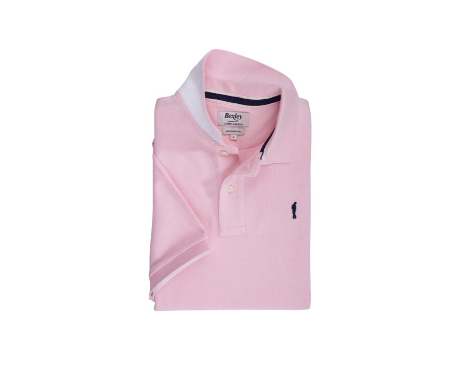 Polo homme Rose - ANDY II