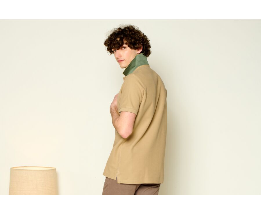 Polo homme Beige Foncé - ANDY II