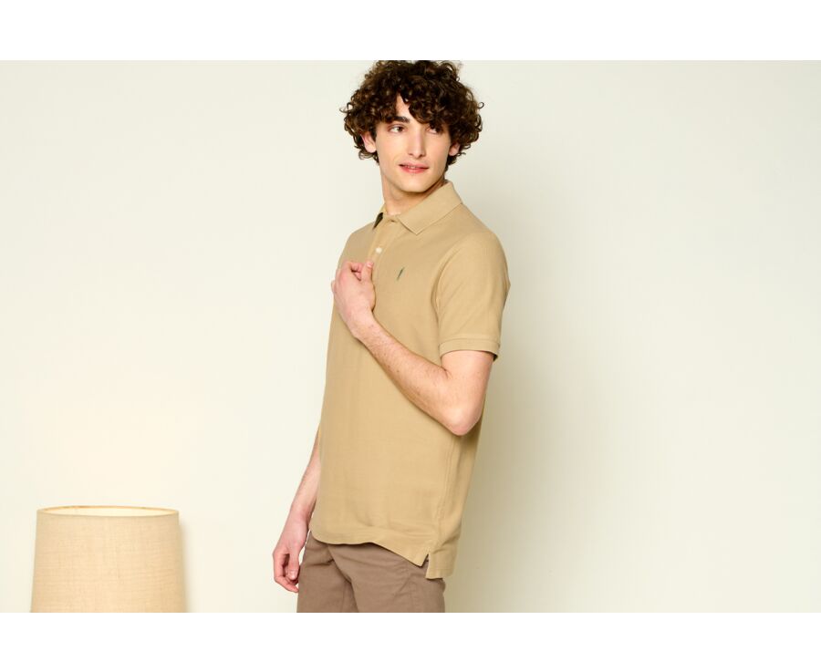 Polo homme Beige Foncé - ANDY II