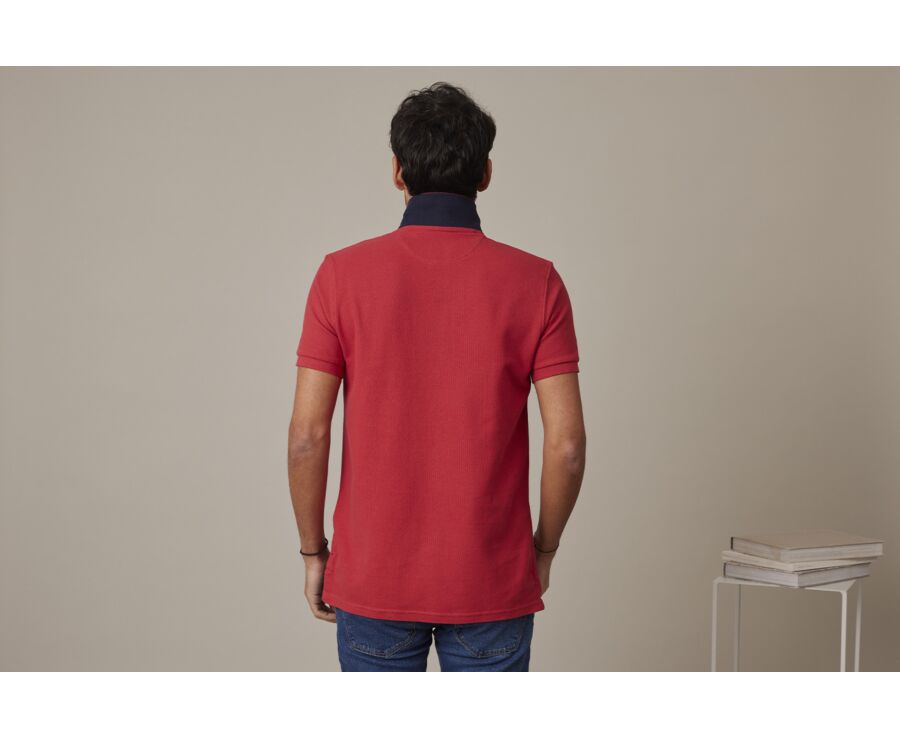 Polo Rouge Basque homme - ANDY II