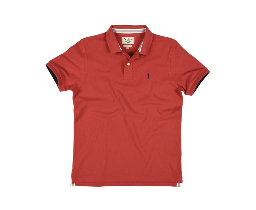 Polo Rouge Basque homme - ANDY II