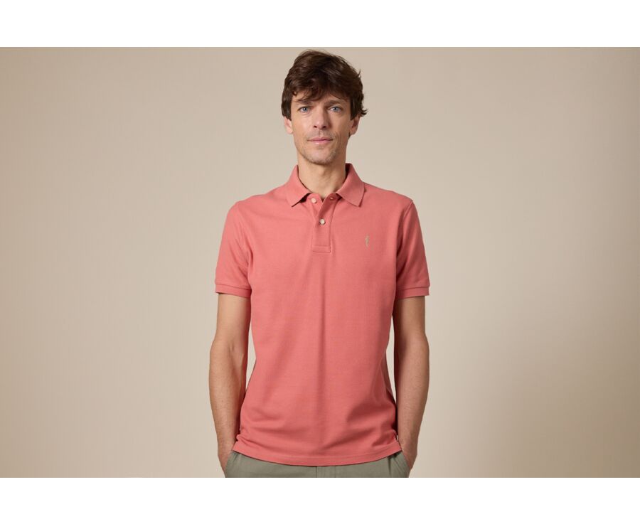 Polo homme Rose Vintage - ANDY II